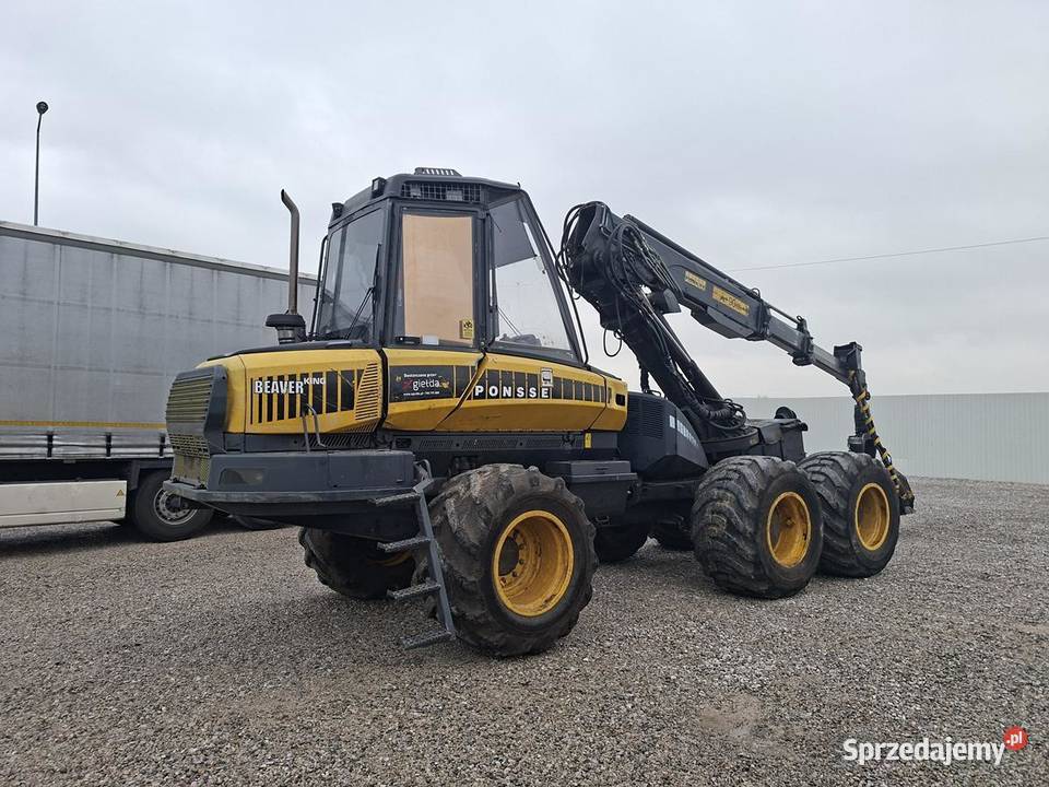 Kombajn zrębowy harwester PONSSE Beaver Warszawa