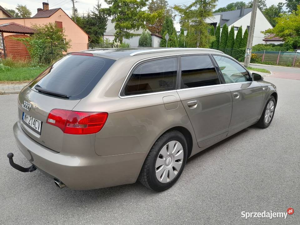 Audi A6 c6 24 z gazem hak zadbana klima sprawna benzyna+LPG Siedliszcze-Osada