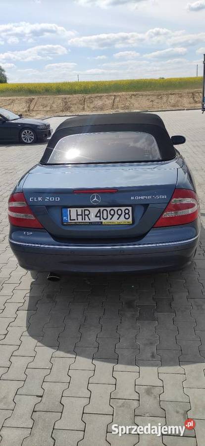 Mercedes CLK 209 Cabrio Rok produkcji 2004