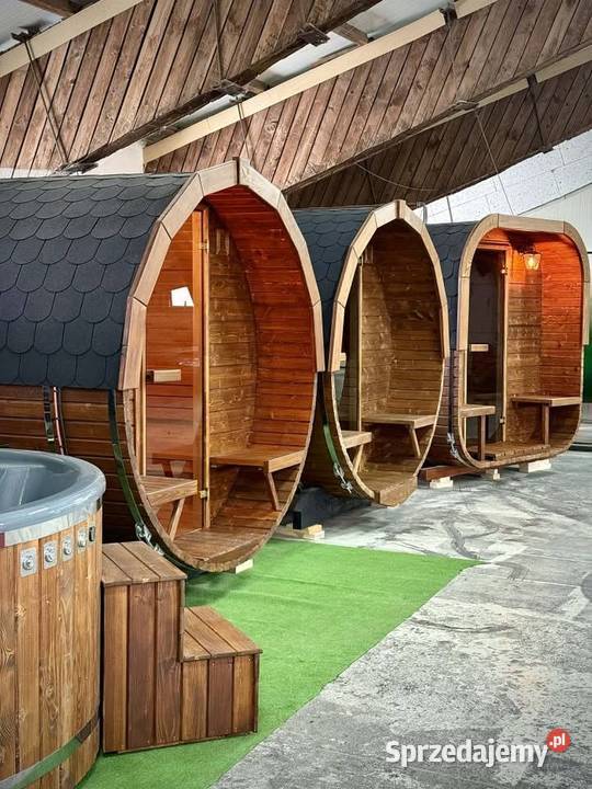 Sauna Ogrodowa beczka Premium Okazja Rzeszów