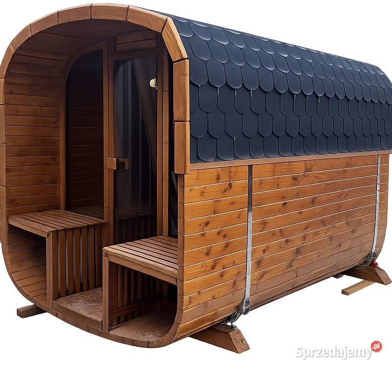Sauna Ogrodowa 3 m z piecem elektrycznym HARIVA Kraków