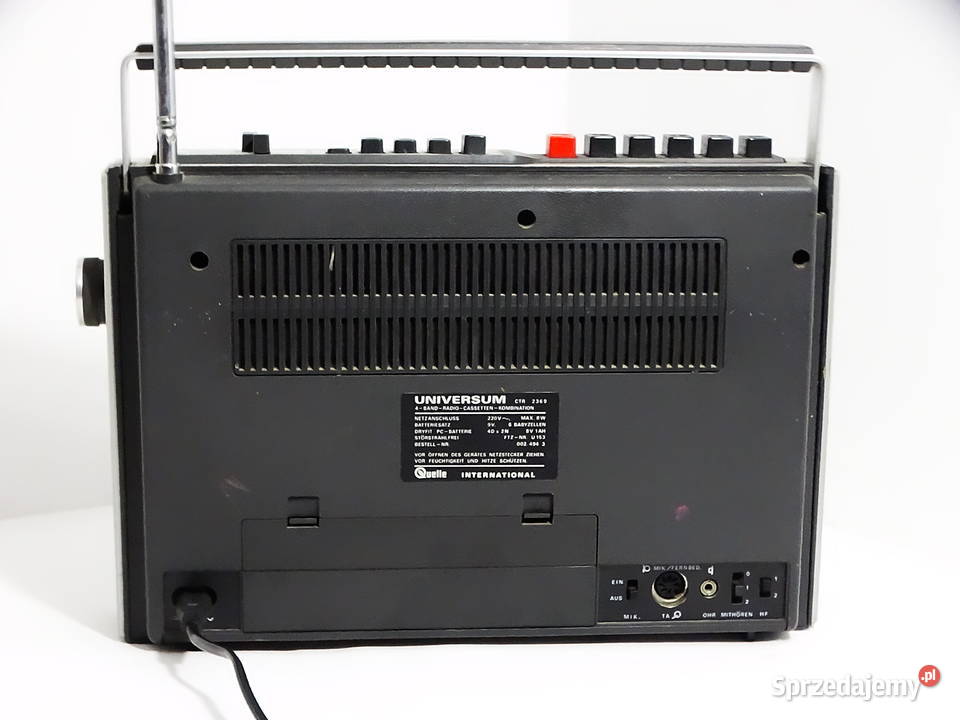 Universum CTR 2369 radio magnetofon vintage Biłgoraj sprzedam