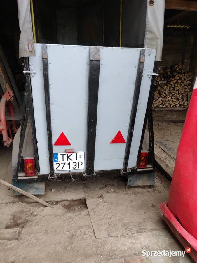 Przyczepa na jednego konia Łopuszno