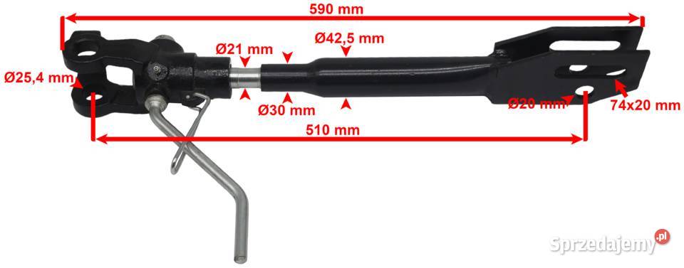 WIESZAK Prawy Kompletny z KORBKĄ Ursus C360 C360