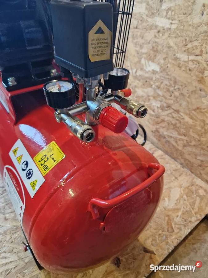 Kompresor olejowy 100L sprężarka 230V dwutłokowy