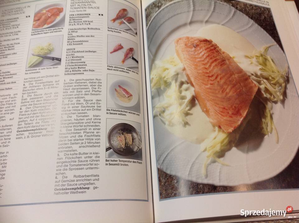 Poradnik Kulinarny Książka Ryby i Owoce Morza Nowa Sól