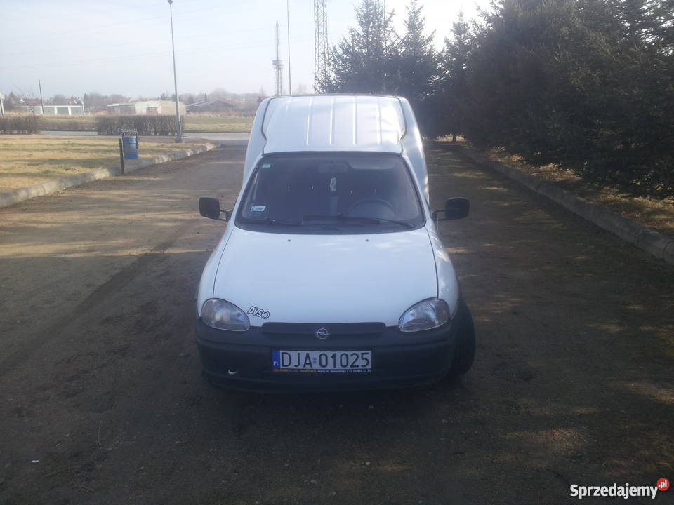 Opel Combo B 17 diesel isuzu 95r zarejestrowany dolnośląskie Jawor
