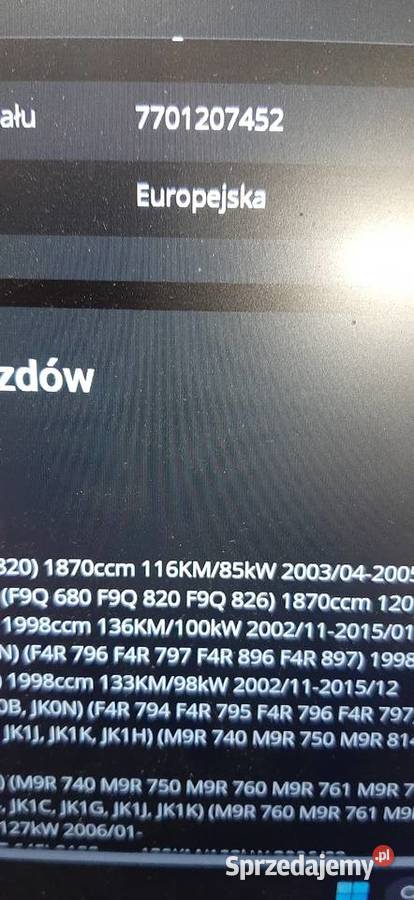 wentylator kabiny Renault Esppace 4 IV Mysłowice sprzedam