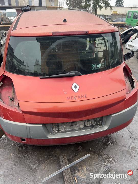 Klapa tył Renault Megane II Teb76 lubelskie