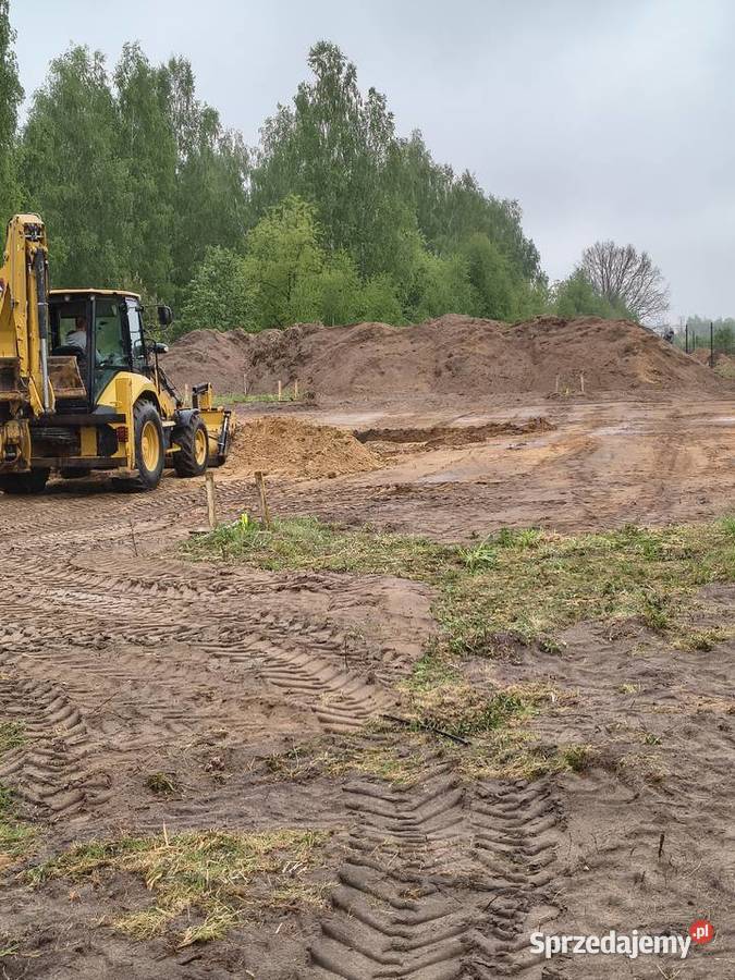 Humus ziemia z wykopów działka rolna Łodź ponad łódzkie