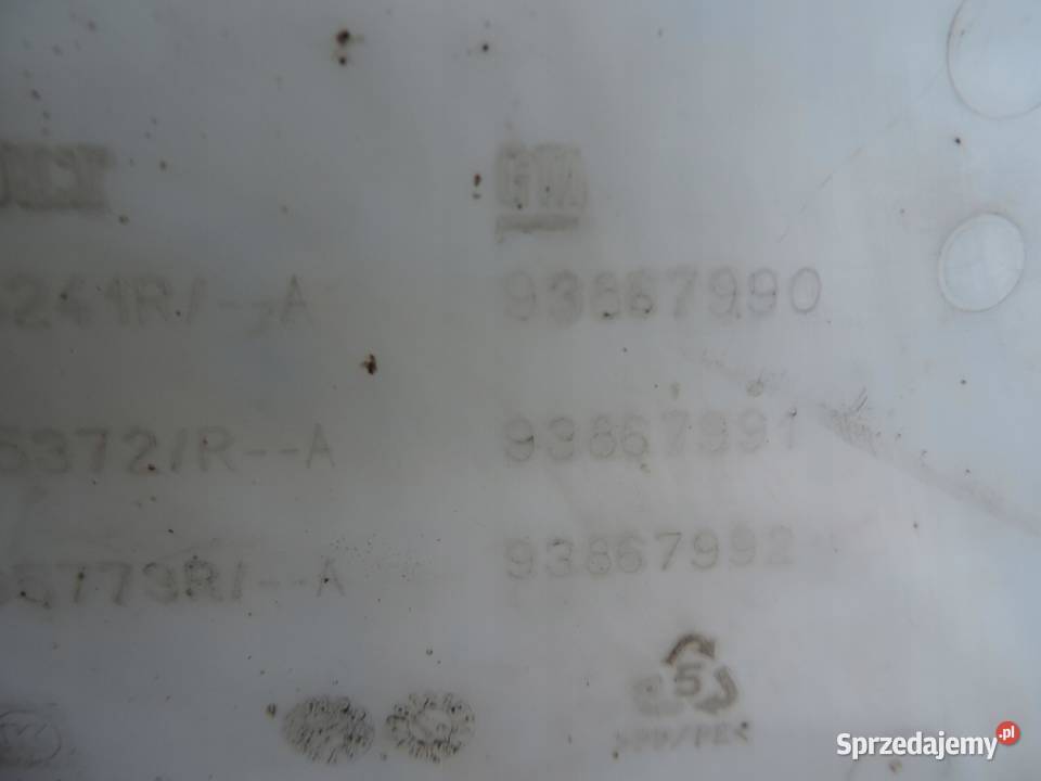 OPEL VIVARO II B ZBIORNIK ZBIORNICZEK PŁYNU