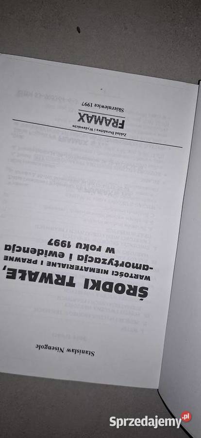 Środki trwałe 1997 Nisengolc Kolekcjonerska Łęczyca