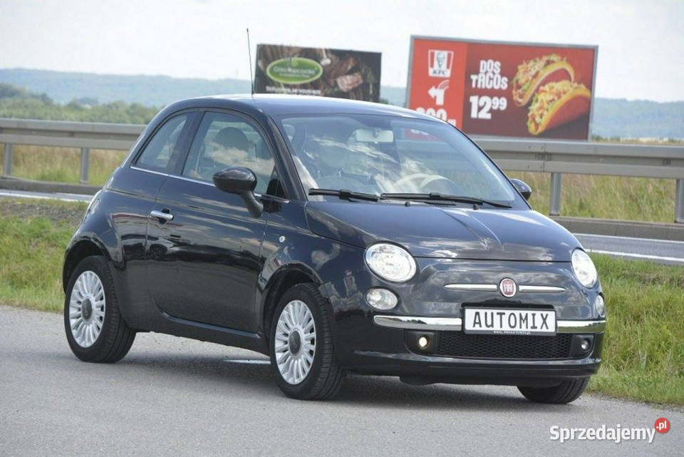 Fiat 500 12 Benzyna klimatyzacja panorama Sędziszów Małopolski