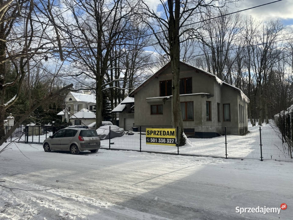 Dom z działką na sprzedaż Warszawa Anin asfalt mazowieckie