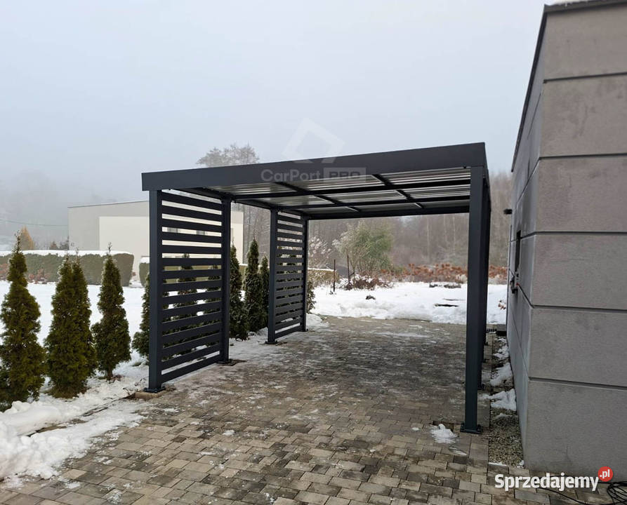 Carport PREMIUM Wiata samochodowa 4x5 dodatkowa