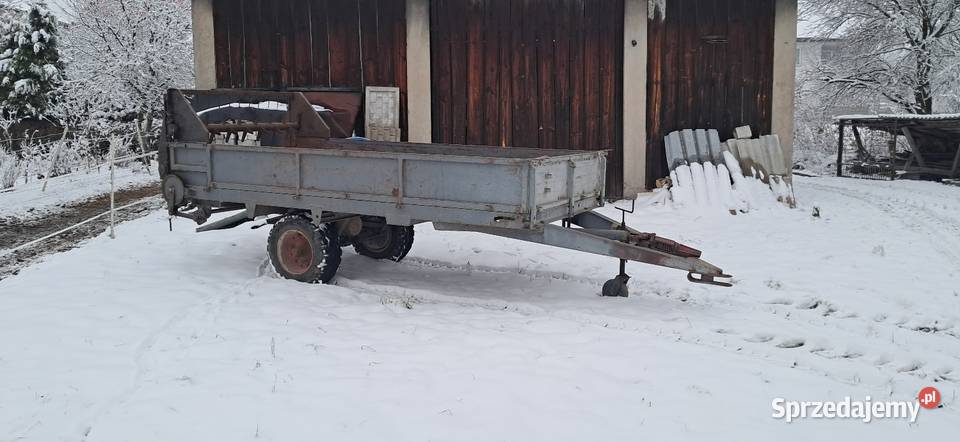 Używany rozrzutnik obornika Rt 21h 25 tony Rozrzutniki obornika