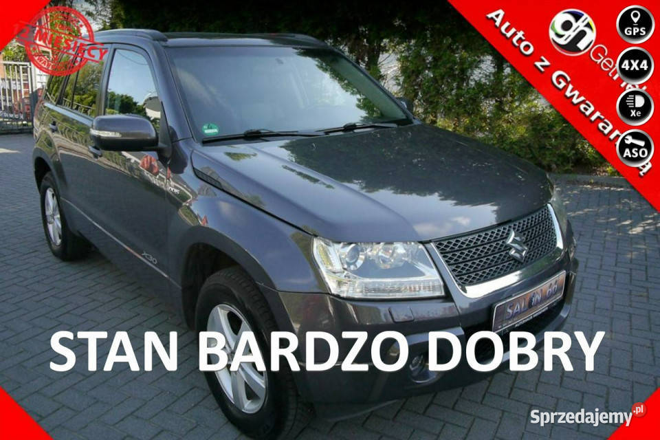 Suzuki Grand Vitara 4x4 Xenon Navi Skóra Stan b aluminiowe felgi Częstochowa