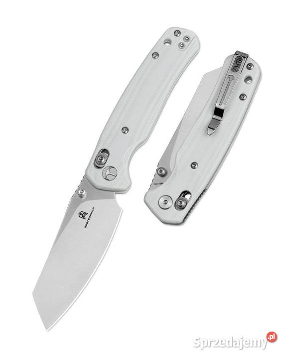 Nóż składany Bestechman Cicadas Wing White G10 Warszawa