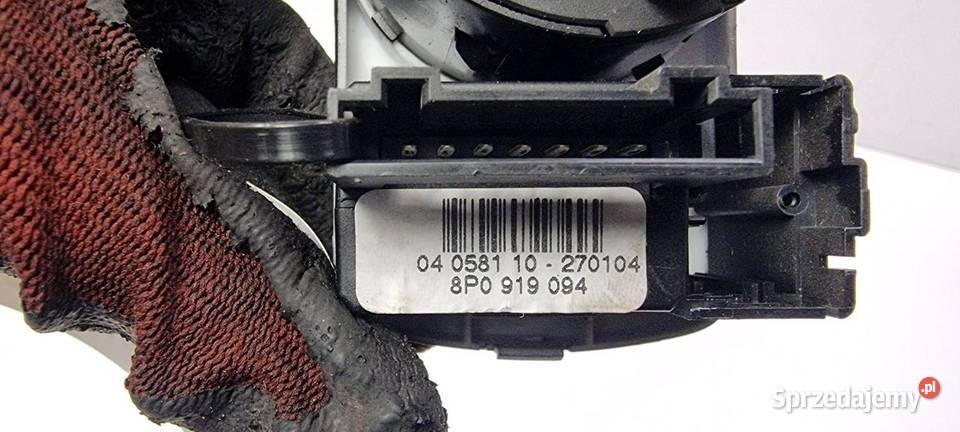 WŁĄCZNIK ŚWIATEŁ AUDI A3 8P 8P1941531C Pozostałe Lipno