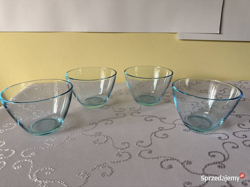 Zestaw 4 Salaterek Rocco Bormioli Blue 200ml niebieski Czerwionka-Leszczyny