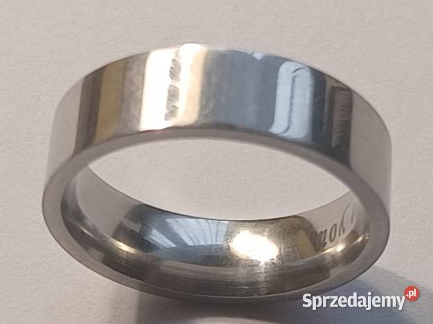 Obrączka Grawerowana I love you Stal nierdzewna wielkopolskie Tarnowo Podgórne