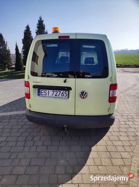 VW CADDY III 19 SDI 207258km łódzkie Dąbrowa Miętka