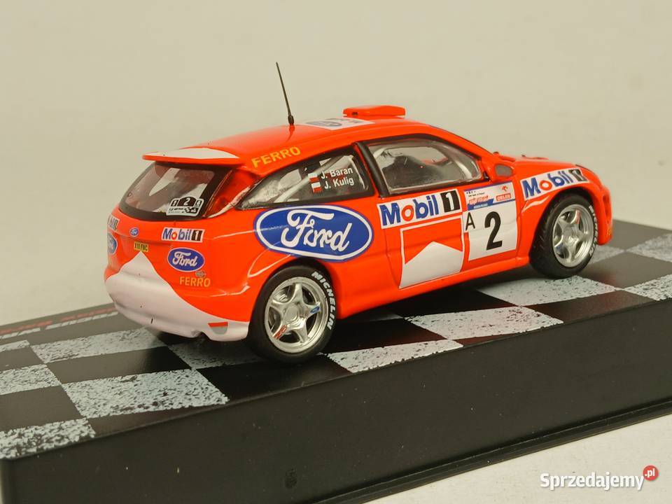 Model Rajdowy Ford Focus WRC 143 Kulig Wrocław