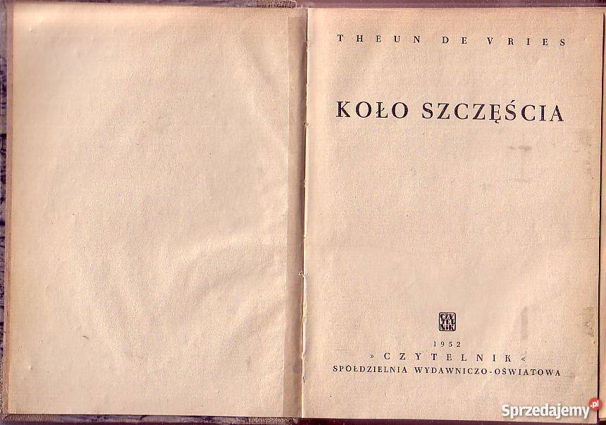 0545 KOŁO SZCZĘŚCIA THEUN DE VRIES Czyrna
