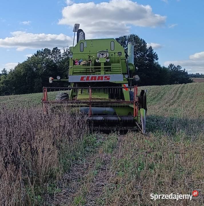 Kombajn zbożowy Claas mercator 70 z sieczkarnią Sierakowice