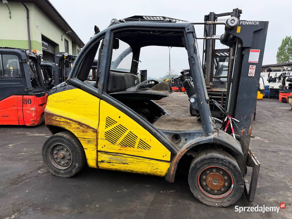 wózek widłowy LINDE H50D02 EVO 5000 2016 TRIPLEX Działoszyn