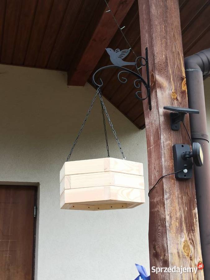 Drewniane donice wiszące Dom i Ogród