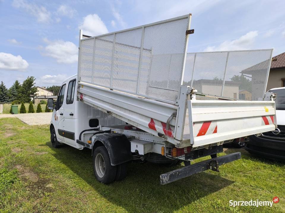 Renault master wywrotka na bliźniaku 6 osobowe Renault Inowrocław