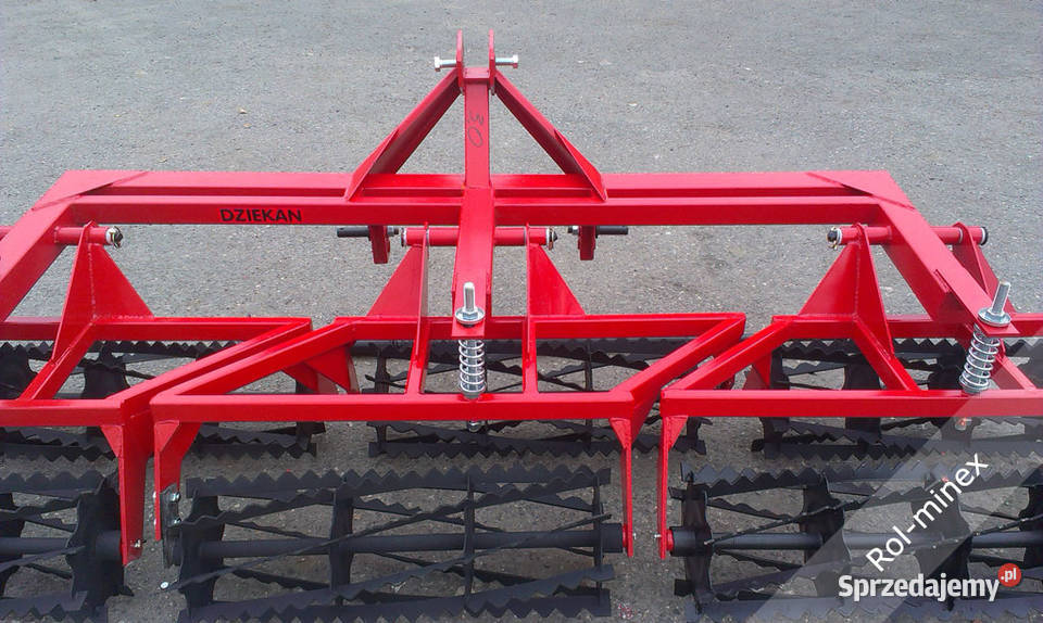 Podwójny wał dociskowy do Kultywatora Dziekan