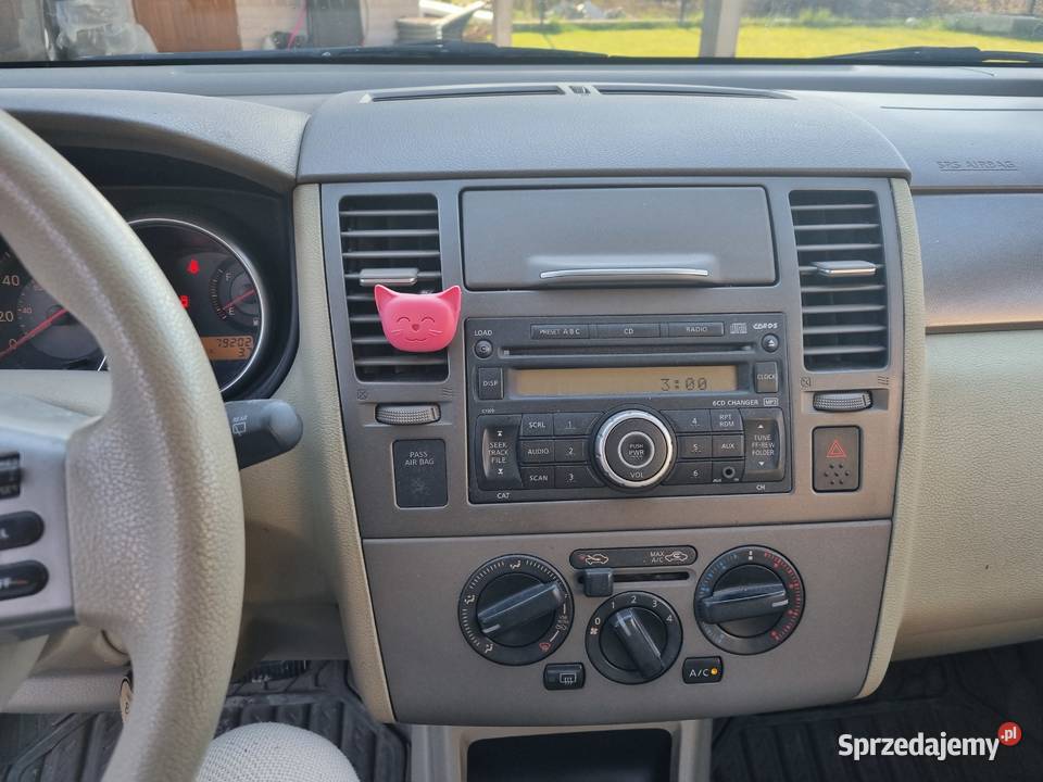 Nissan Tiida Versa 18 LPG Automat 120 przebiegu 120000km Tiida Rzeszów sprzedam