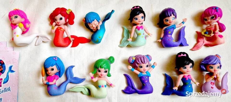 Figurki Magiki Syrenki Zestaw Biała Podlaska sprzedam