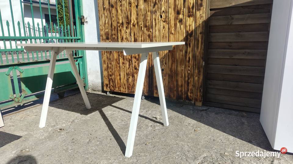 Biurko IKEA Trotten 120x70 blat beżowy Dostępne mazowieckie Warszawa sprzedam