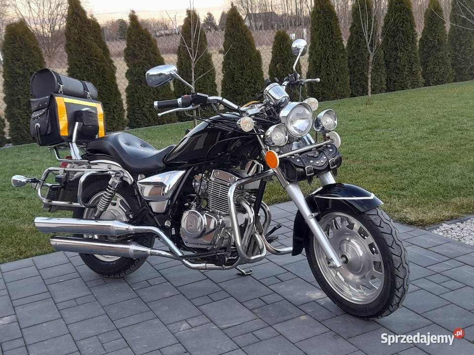 Chopper Romet R250 z kuframi Sułkowice