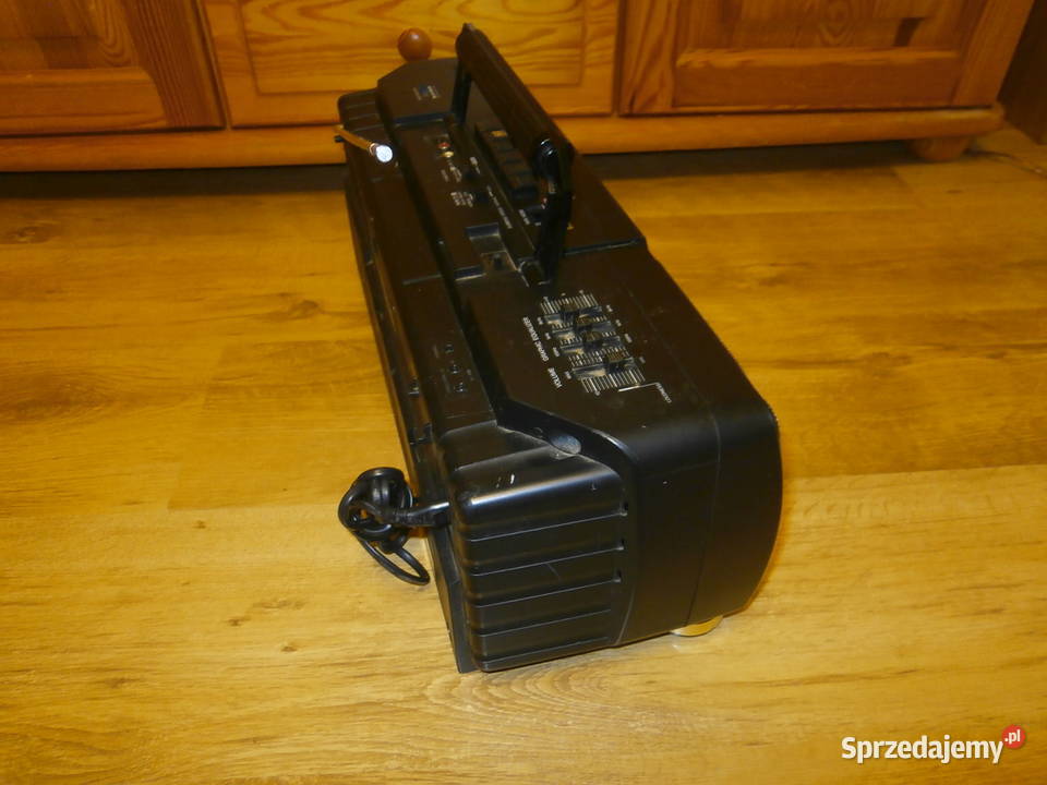 Radiomagnetofon BOOMBOX SHARP WQT352HBK sprawny Łódź