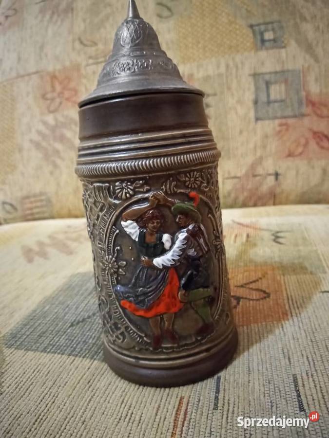 Antyczny kufel śląskie Pszczyna