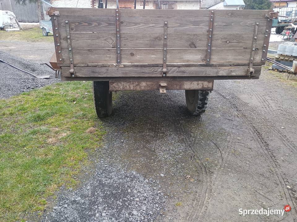 Przyczepa jednoosiowa Przyczepy rolnicze Żółkiewka-Osada