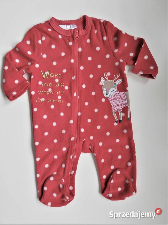 Pajac ciepły Święta Bożego Narodzenia 62 Katowice