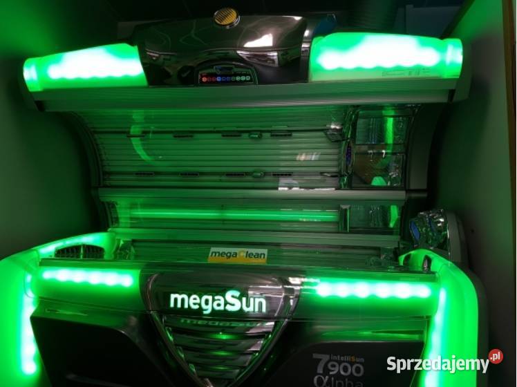 Solarium Megasun 7900 Intellisun Rabka-Zdrój wyposażenie
