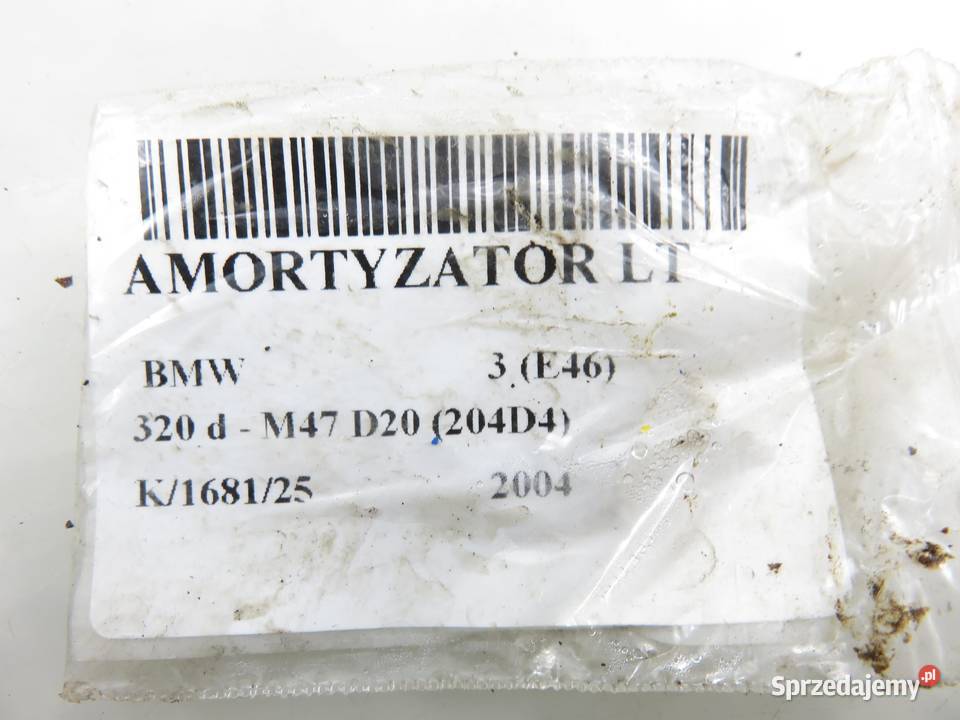 AMORTYZATORY TYŁ BMW E46 320 d