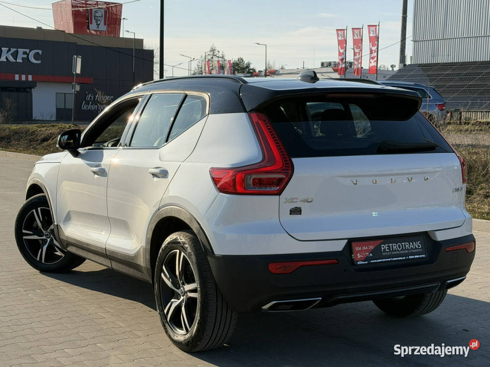 Volvo XC 40 20 190 RDESING AUTOMAT AWD 4x4 światła do jazdy dziennej Mrągowo sprzedam