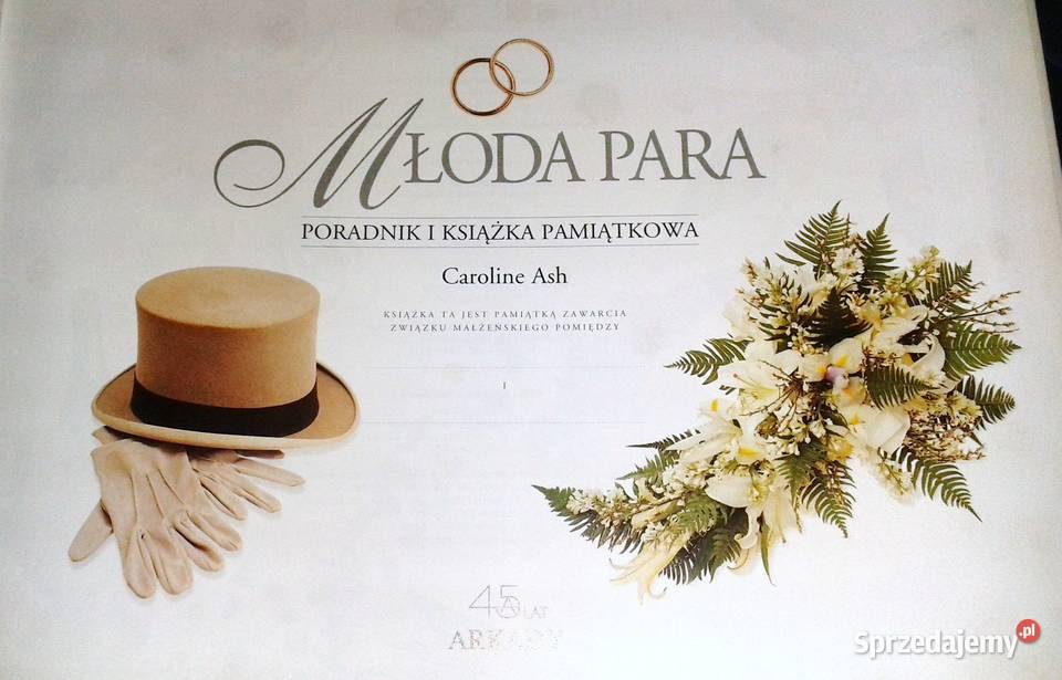 Młoda para Poradnik i książka pamiątkowa Chełm