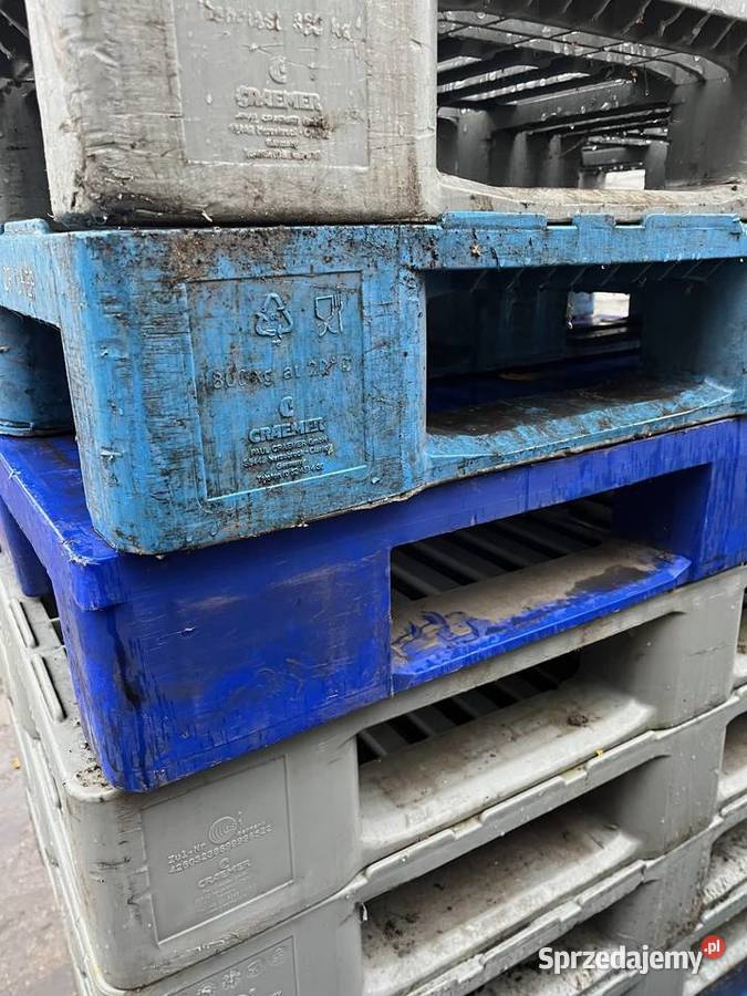 Palety plastikowe euro120x80 Produkcja Legionowo