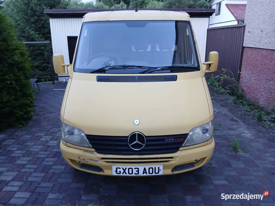 MERCEDES SPRINTER 903 313CDI 2004 ANGLIK diesel Mercedes-Benz Kielce sprzedam
