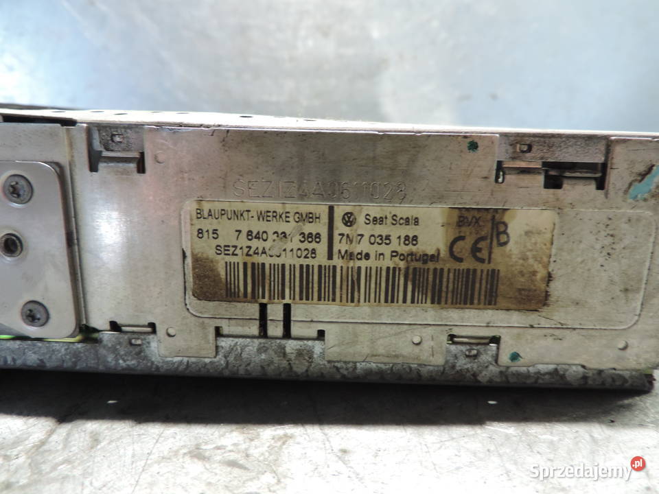 RADIO SEAT ALHAMBRA 7M7035186 Nowy Sącz