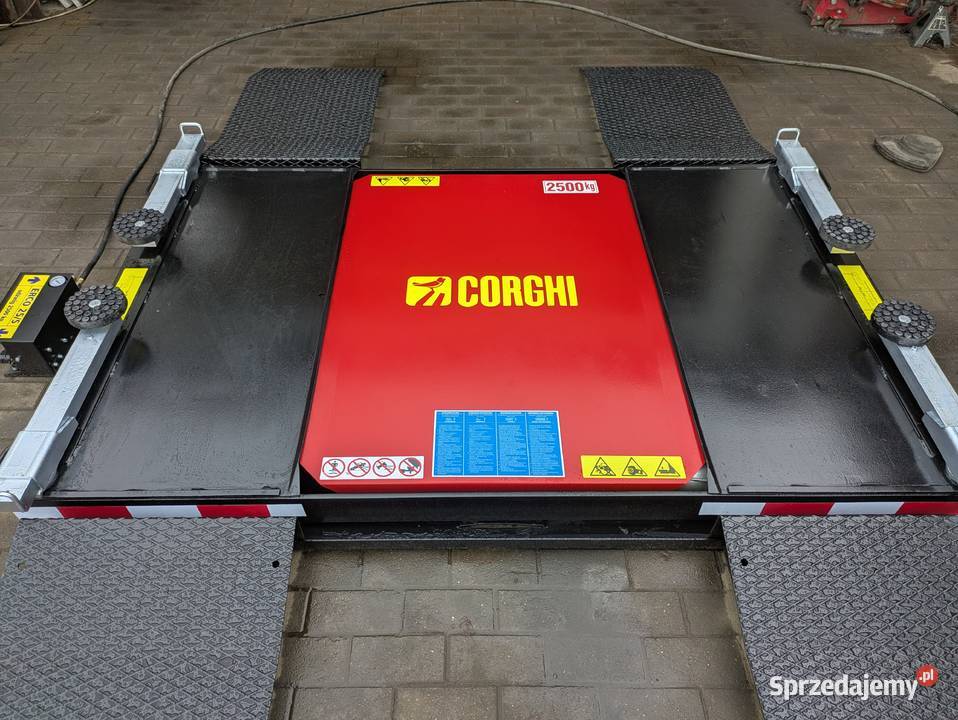 Podnośnik płytowy Corghi Erco 25S do 05 m 2500 Skwierzyna