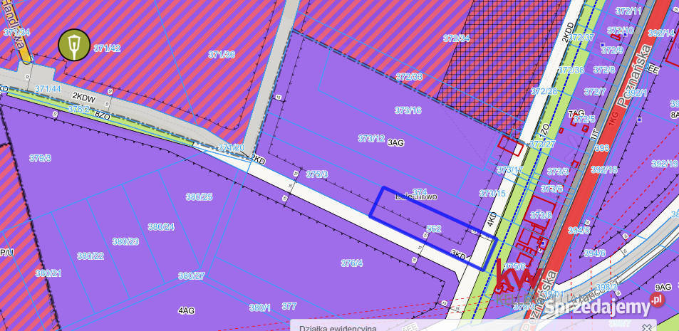 sprzedaży działki Bolechowo 5100m2 Sprzedaż sprzedam